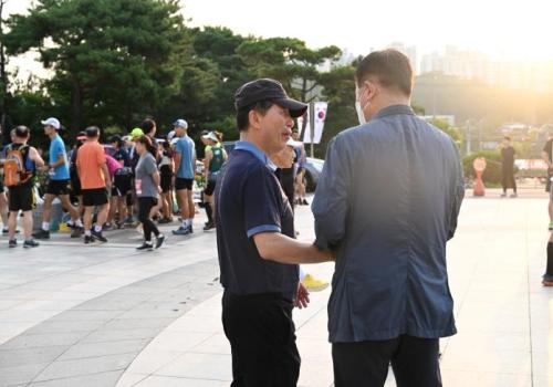 제1회 구리시육상연맹회장배 트레일러닝 대회 이미지