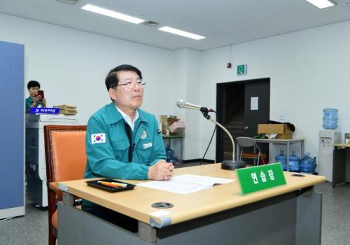 구리시, 을지훈련 상황보고(3일차) 및 상황실 운영 이미지