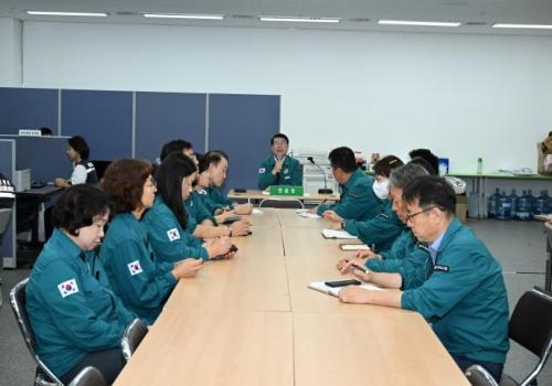 구리시, 을지훈련 상황보고(4일차) 및 상황실 운영 이미지