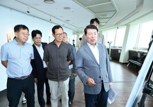 백경현 구리시장, 토평2공공주택지구 UCP 현장답사 진행 이미지