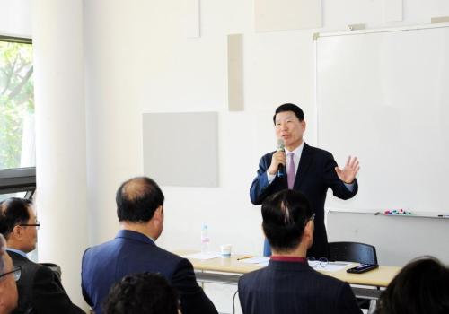 백경현 구리시장, 인창동 우림필유아파트 경로당 현장 방문 이미지