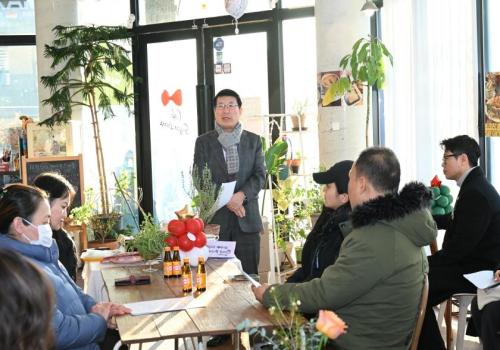 구리시, 구리갈매중앙55 골목형상점가와의 간담회 개최 이미지