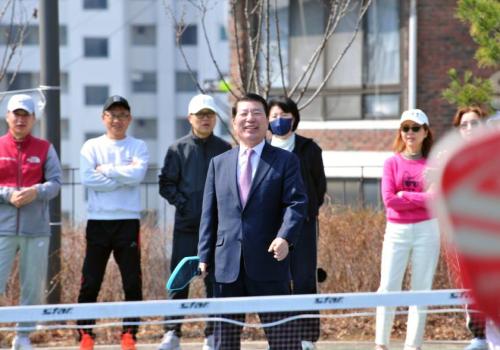 구리 피클볼 클럽 창단식 이미지