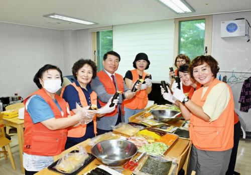 김밥나눔봉사회 봉사활동 이미지