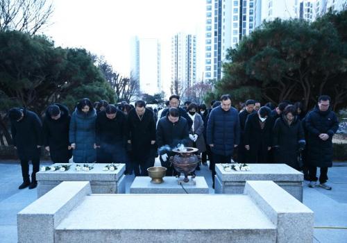 2026년 신년 현충탑 참배 이미지