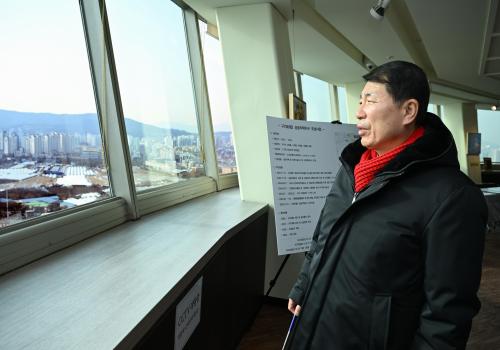 [포토뉴스]구리시, 2026년 맞아 주요 사업 시설물 현장 점검 실시_구리토평한강 공공주택지구 스마트 그린시티 조성사업 이미지