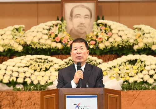노은 김규식 선생 제95주기 추모제 개최 이미지