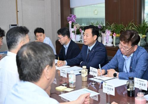 신동화 구리시장, 골목상인연합회 회장단과의 간담회 이미지