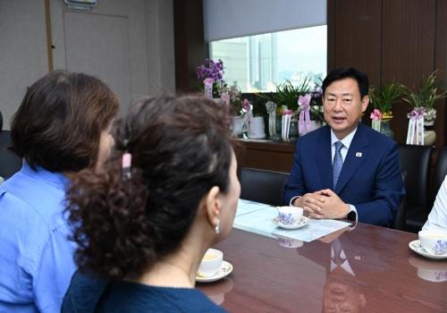 신동화 구리시장, 구리시통장연합회 회장단과의 간담회 이미지