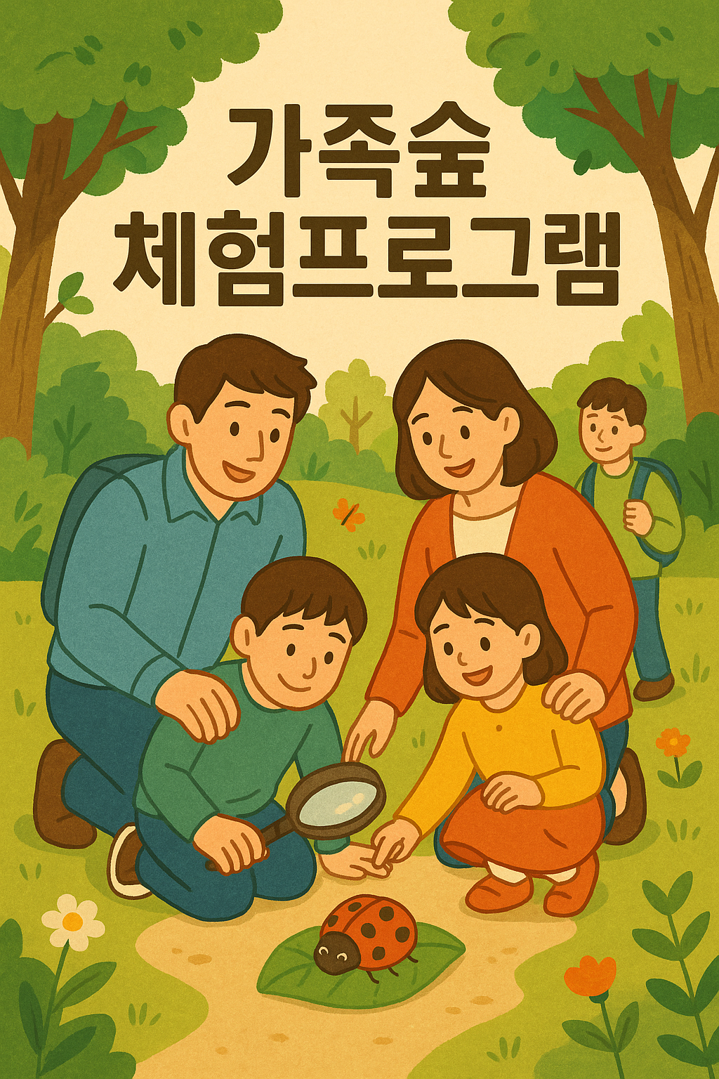 「2025 구리 가족숲 체험 프로그램」 운영 알림 이미지 1 - 본문에 자세한설명을 제공합니다.