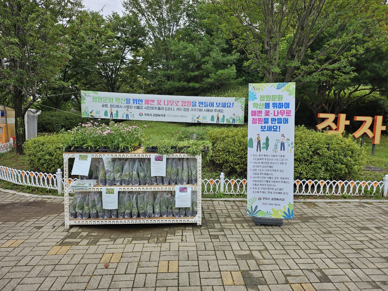 구리시, 「정원문화 확산을 위한 식물 나눔 캠페인」 개최 이미지 1 - 본문에 자세한설명을 제공합니다.