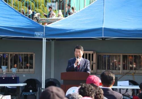 백경현 구리시장, 구리시장배 장애인게이트볼 대회 참석 이미지