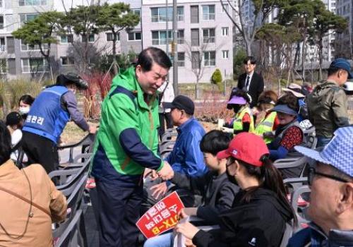 갈매신도시연합회 식목일 행사 이미지