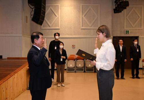 백경현 구리시장, 인사발령(임기제 신규, 6급이하 승진) 이미지