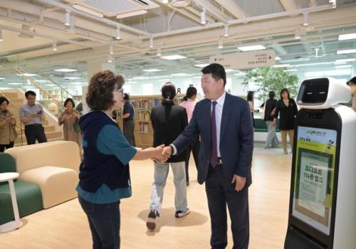 구리시, 갈매도서관 개관 기념행사 개최 이미지