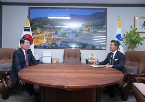 백경현 구리시장 양구군 산지농가 방문 이미지