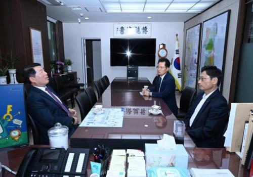 백경현 구리시장, 오후석 경기도2부지사와 간담회 이미지