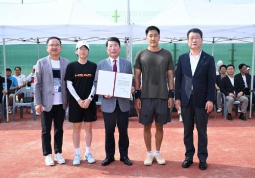 구리시장기 생활체육 테니스대회 이미지