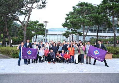 백경현시장, 민족통일구리시협의회 전국대회 참가 격려 이미지