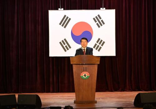 구리시청 10월 월례조회 이미지