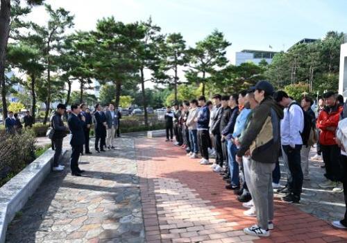 백경현 구리시장, 구리시청 환경미화원 가을 체육대회 이미지