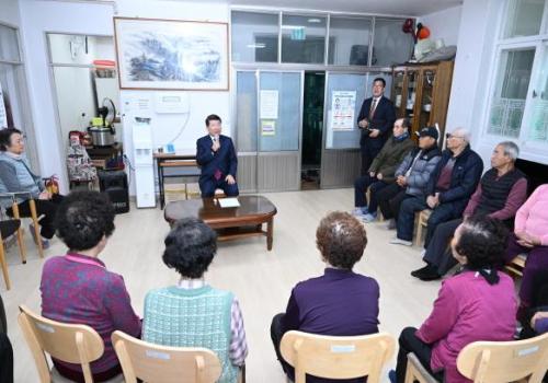 구리시, 동절기 대비 경로당 현장 점검 나서 이미지