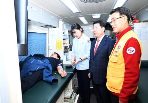 구리시, 공직자와 시민 행복나눔 헌혈 행사 실시 이미지