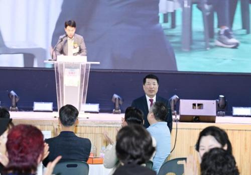 백경현 구리시장, ‘동화고교 동문의 날 행사’ 참석 이미지