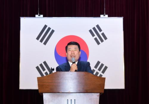 백경현 구리시장, ‘실버인력뱅크 노인일자리사업 참여자교육’ 참석 이미지