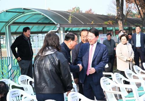 구리시체육회 전용버스 무사고 안전기원제 이미지