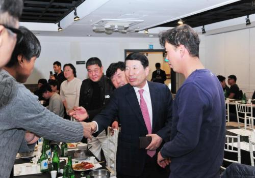 교문축구회 송년회 이미지