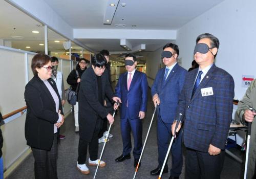 경기도시각장애인연합회 구리시지회, 시각장애인 복지대회 이미지