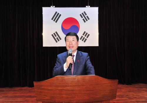 대한노인회구리시지회, 경로당 식사도우미 사업평가회 및 월례회의 이미지