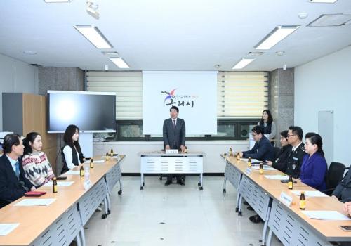 구리시, ‘저소득층 이웃돕기 후원 기부물품 전달식’ 가져 이미지