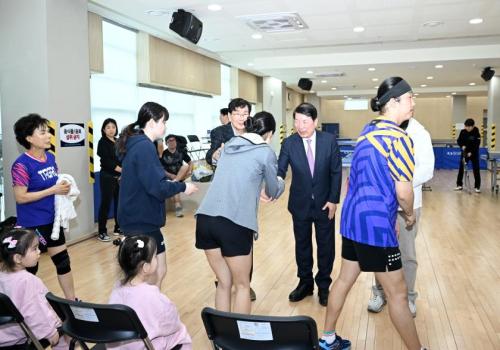2025 구리시 탁구대표 선발전 및 선수단 발대식 이미지