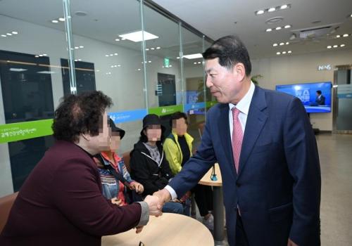 민선8기 완료 공약사업 현장방문(갈매건강생활지원센터-온가족 스마트 헬스케어) 이미지