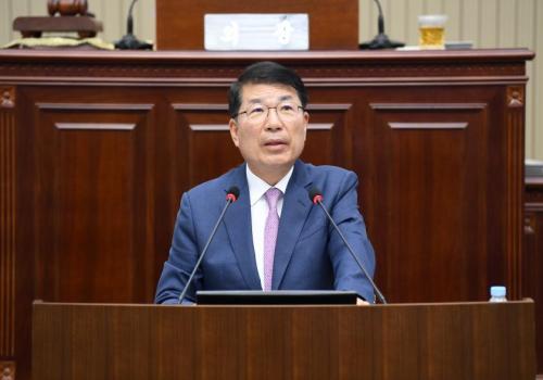 구리시의회 제350회 정례회-시정질문답변 이미지