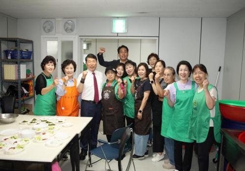 구리시 목민3기 원우회 동구동 새마을 부녀회 협업 이미지