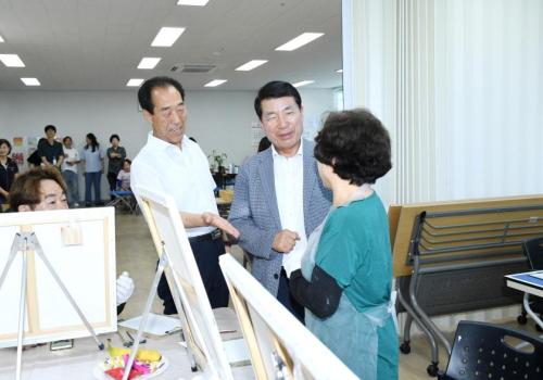 장애인자립지원센터 현장 방문 이미지
