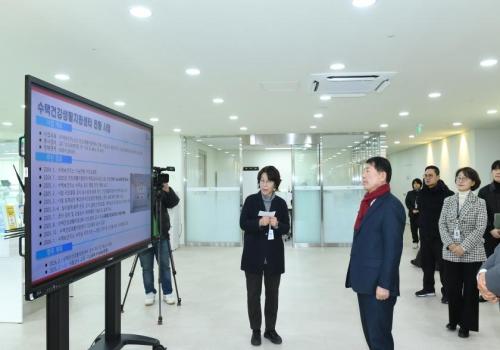 구리시, 수택건강생활지원센터 현장방문 이미지