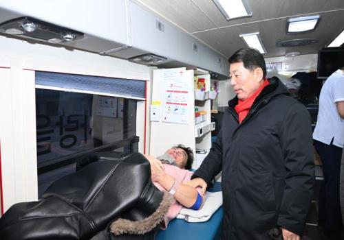 구리시, 「공직자와 시민이 함께하는 행복 나눔 헌혈 행사」실시 이미지