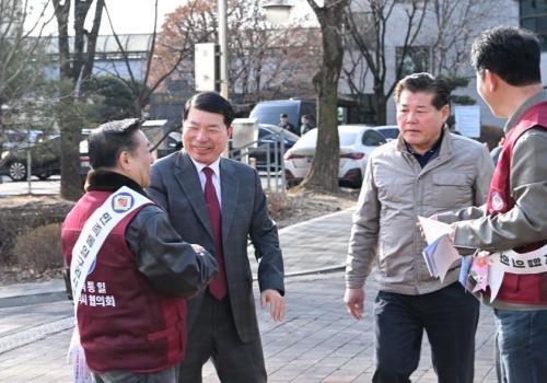 민족통일구리시협의회, 제107주년 3.1절 기념 태극기 홍보 캠페인 이미지