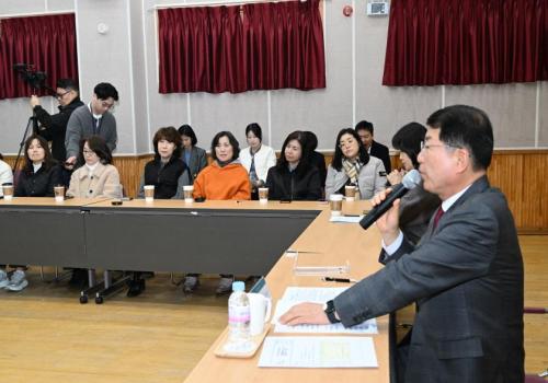 노인맞춤 돌봄서비스 사업 생활지원사 간담회 이미지
