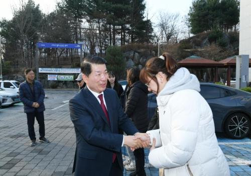 경기도협회장배 시군대항 볼링대회 격려 이미지