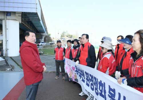 민들레봉사회 환경정화 봉사활동 이미지