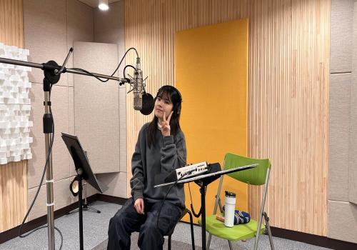 2022 구리시 음악창작소 음원제작 지원사업 Made in Guri 수윤 녹음 현장 이미지