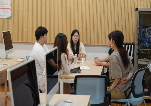 구리시 음악창작소 '웹 드라마' 교육 사진 이미지