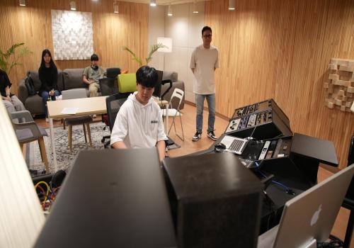 구리시 음악창작소 여름방학 '스튜디오 투어' 사진 이미지