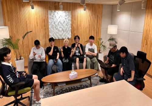 2025 Made In Guri 4기 뮤직비디오 제작 미팅 현장 이미지