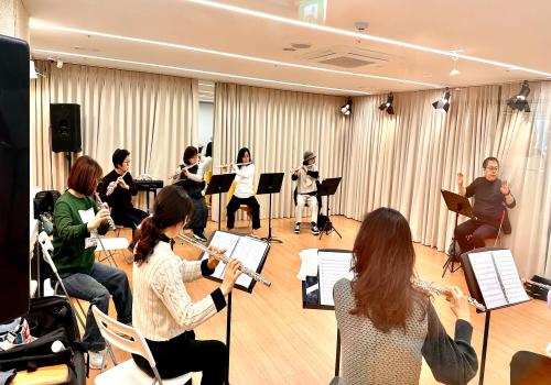 구리시 플룻 동호회 "플로리아" 연습 이미지